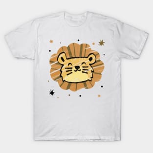 Cute drawing lion T-Shirt